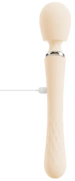 beau coeur Taviro Big Wand Massager, dvostrani vodootporni masažer, 31.7 cm
