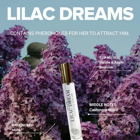 Eye of Love Lilac Dream Perfume 10ml - Vegan Plant-Based Formula