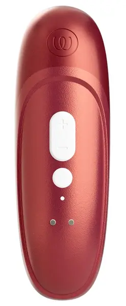 Womanizer Pro Red, kompaktni stimulator sa vazdušnom tehnologijom, 11 nivoa, vodootporan