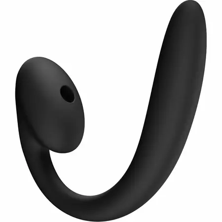 FUN FACTORY Crescendo Black - Dual Air Pulse & Thrusting Flexible Massager