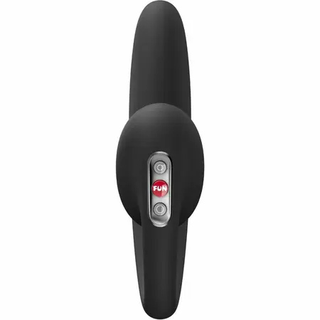 FUN FACTORY Crescendo Black - Dual Air Pulse & Thrusting Flexible Massager