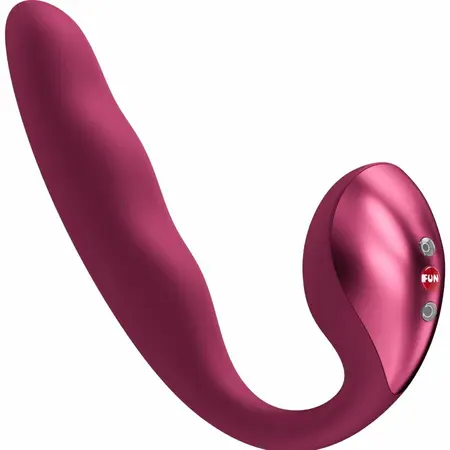 FUN FACTORY STRONIC PULSE ALLEGRO Dual Air Pulse System Wine Red 23.3cm
