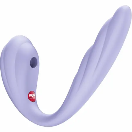 FUN FACTORY Vivace Dual-Action Air Pulse System, Purple, 24.5 cm