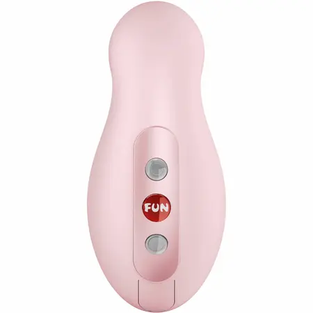 FUN FACTORY LUNA Air Pulse Soft Pink - Dual Motor Silicone Intimate Device