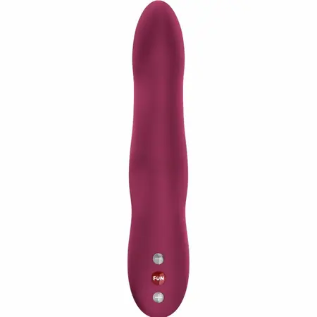Fun Factory Stronic Wave Pulsator Wine Red luksuzni silikonski stimulator sa funkcijom automatske penetracije