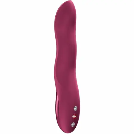 Fun Factory Stronic Wave Pulsator Wine Red luksuzni silikonski stimulator sa funkcijom automatske penetracije