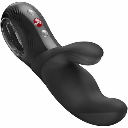 FUN FACTORY MISS BI Dual Motor Intimate System Black Silicone 17cm
