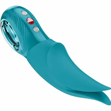 Fun Factory Volta Lay-On Vibrator Aquamarine, ergonomski silikonski dizajn