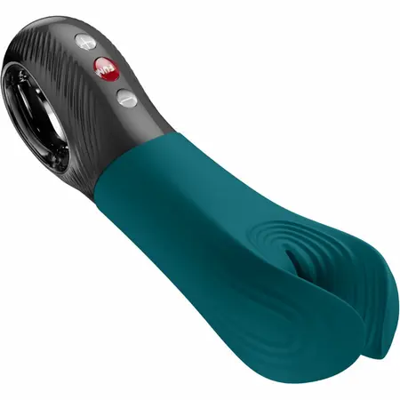 FUN FACTORY MANTA Intimate Vibrating Device Bottle Green Silicone