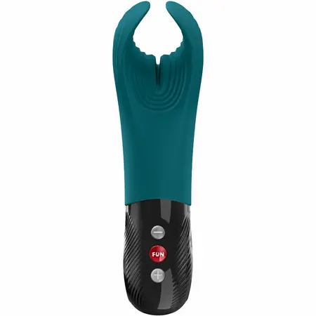 FUN FACTORY MANTA Intimate Vibrating Device Bottle Green Silicone