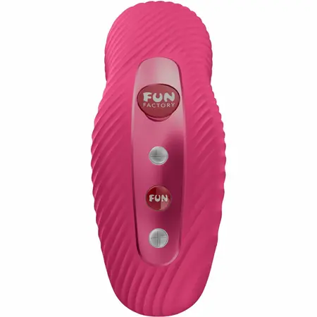 Fun Factory LAYA III polagajući vibrator, ergonomski, u boji maline, vodootporan