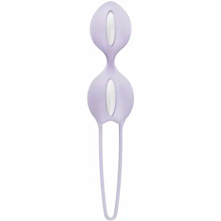 Fun Factory Smartballs Duo Kegel Exercise System Purple Silicone