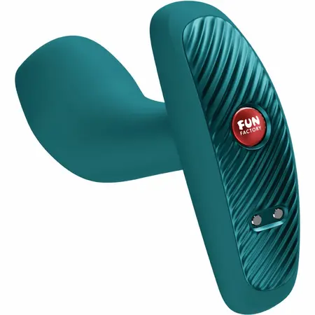 FUN FACTORY Bootie Vibe intimni vibrirajući plag od medicinskog silikona u tamnozelenoj boji