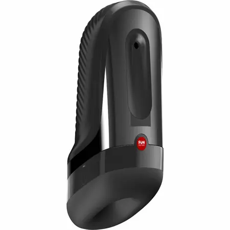 FUN FACTORY ARES Black - Manual Intimate Device with Cyberskin Sleeve
