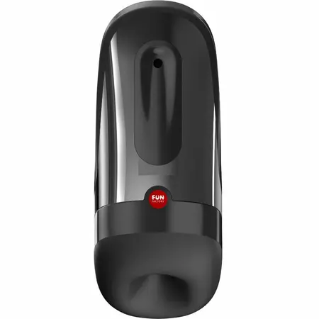 FUN FACTORY ARES Black - Manual Intimate Device with Cyberskin Sleeve