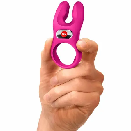 Fun Factory NOS Pro vibrirajući intimni prsten magenta, podesiv, USB-C