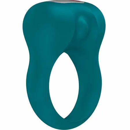 FUN FACTORY STEADY Vibrating Support Ring Bottle Green Silicone