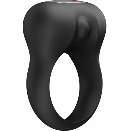 FUN FACTORY STEADY Vibrating Silicone Ring Black Waterproof