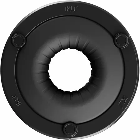 Fun Factory IKU Tight Black: modularni intimni uređaj sa talasastom teksturom