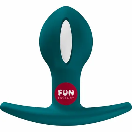 FUN FACTORY B BALL UNO Green - Weighted Anal Plug, Ergonomic, Waterproof