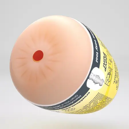 Crushious Ezy Egg intimni uređaj žuti - kompaktan teksturiran sistem