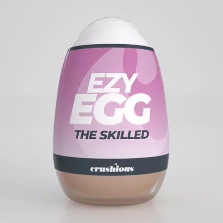 Crushious Ezy Egg The Skilled ljubičasti - kompaktan intimni uređaj TPE/ABS