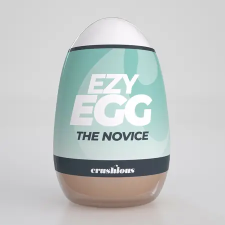 Crushious Ezy Egg The Novice Turquoise intimni uređaj nežan na dodir