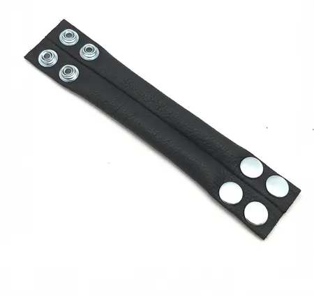 Red Leather podesivi kožni ballstretcher 140g crni sa Custom Fit sistemom