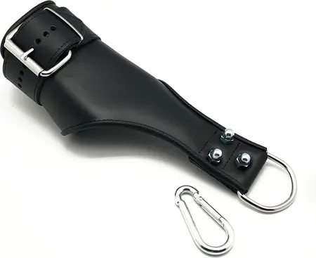 Red Leather crni sistem za vezivanje, izuzetno izdržljiv, kapacitet do 100 kg