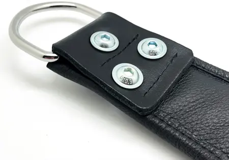 Red Leather crni sistem za vezivanje, izuzetno izdržljiv, kapacitet do 100 kg