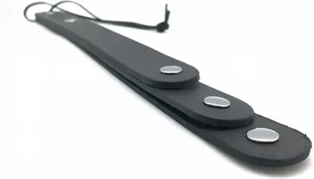 Red Leather crna kožna lopatica 39.5cm izdržljiv dizajn sa više kaiševa