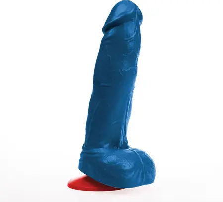Hoenir Blue intimna mašina od 27.5 cm sa vakuumskim postoljem brenda Fuck Fist