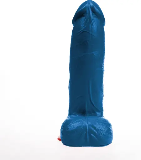 Hoenir XL intimni model sa odvojivim vakuum postoljem 19cm plavi PVC