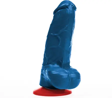 Fuck & Fist Freyr S Blue anatomski model od 12 cm sa odvojivim vakuumskim postoljem