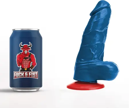 Fuck & Fist Freyr S Blue anatomski model od 12 cm sa odvojivim vakuumskim postoljem