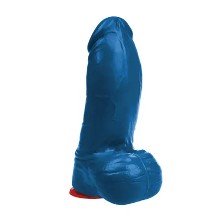 Fuck & Fist Thor L plava zakrivljena intimna igračka 18 cm od PVC-a bez ftalata
