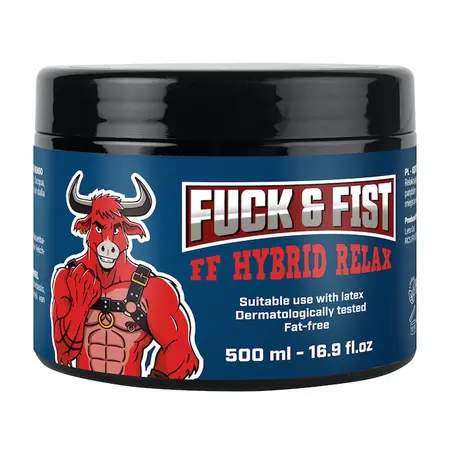Fuck & Fist Hybrid Relax gusti hibridni lubrikant 500ml sa osvežavajućom formulom mentola