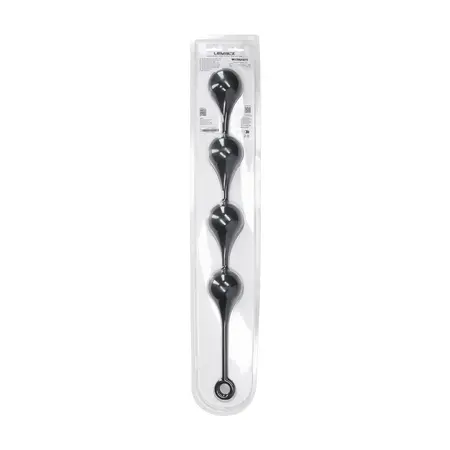 Levelz Silicone Waterdrop XXL 60mm Black fleksibilne analne kuglice za trening