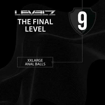 Levelz Silicone Waterdrop XXL 60mm Black fleksibilne analne kuglice za trening