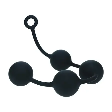 Levelz Silicone XXL sistem okruglih kuglica 60mm crni za napredni nivo