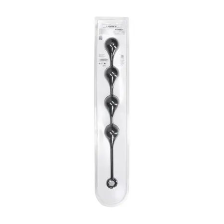 Levelz Silicone XL Waterdrop Beads 50mm Black, anatomski dizajn