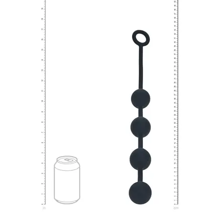 Levelz Silicone Sphere System L 40mm Black sa fleksibilnom petljom za kontrolu