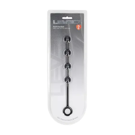 LEVELZ silikonske intimne kuglice S 20mm crne sa fleksibilnim dizajnom
