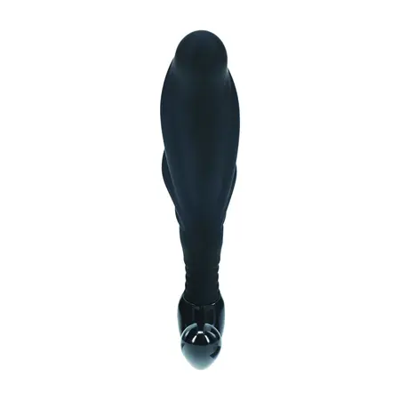 LEVELZ silikonski masažer prostate L crni sa teksturisanim ergonomskim dizajnom