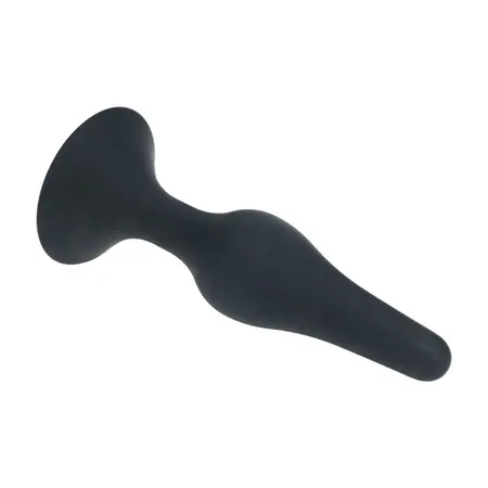 LEVELZ Slim Silicone Plug M Black: precizno sužen dizajn za maksimalno uživanje