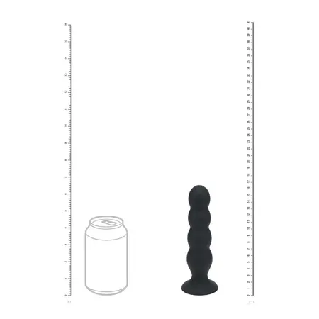LEVELZ Quad Rattle silikonski čep XL crni sa četiri segmenta