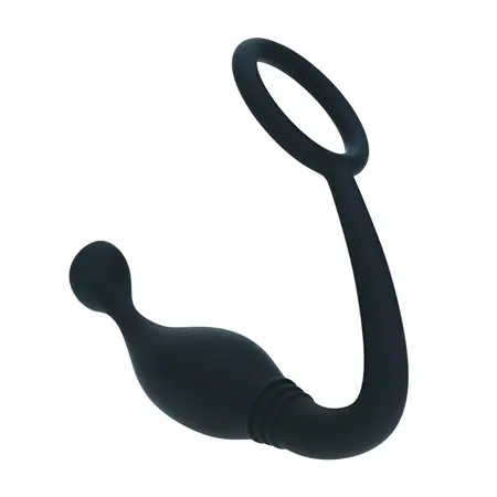 Satisfyer LEVELZ silikonski prsten za podršku i masažer prostate M crni