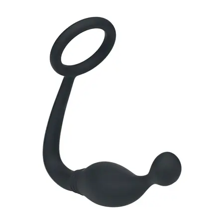 Satisfyer LEVELZ silikonski prsten za podršku i masažer prostate M crni