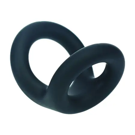 LEVELZ Double O Silicone Dual Ring S Black - Ergonomic Silicone System