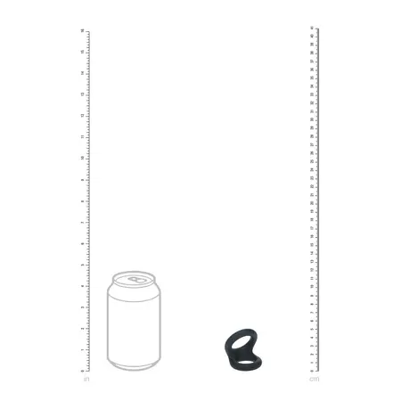 LEVELZ Double O Silicone Dual Ring S Black - Ergonomic Silicone System
